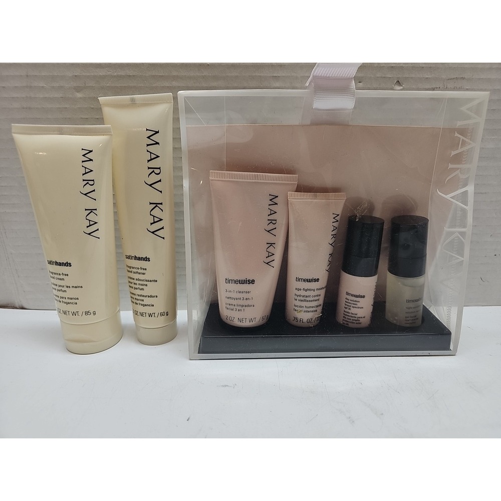 Mary Kay Timewise Miracle Set Trial Size NOS (discontinued) 2009 4pcs Normal Dry